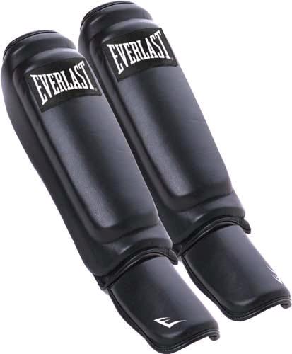 картинка Защита голени и стопы Martial Arts Leather Shin-Instep от магазина Everlast в России